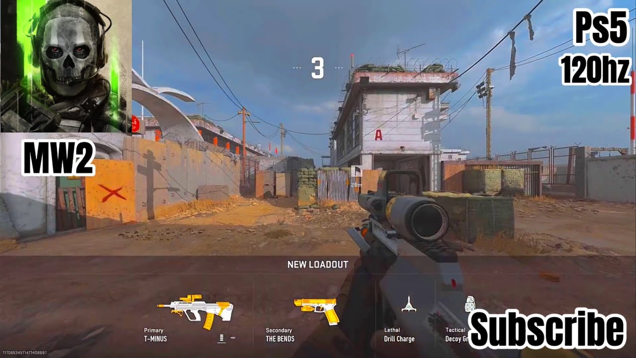 Call of Duty MW2 120hz on ps5 (Gameplay) - YouTube
