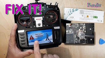 RTC ERROR | Radiomaster TX16S Internal Battery Replacement