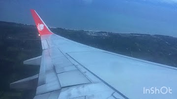 Takeoff and Landing | Minangkabau Airport to Soetta Airport ( time-lapse )
