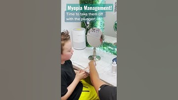 Myopia Management at 6 years old!🤯 #shorts #myopia #optometrist #vision #contactlenses #drbandme