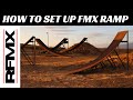 How to Set up a FREESTYLE MOTOCROSS RAMP  w/ RONNIE FAISST