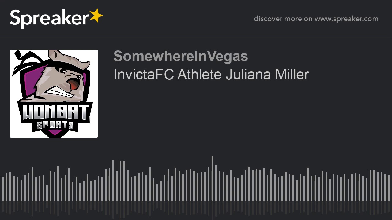 InvictaFC Athlete Juliana Miller (part 1 of 2)
