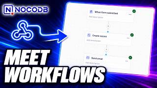 NocoDB Workflows 101: Meet Workflows #workflows101 #nocodb