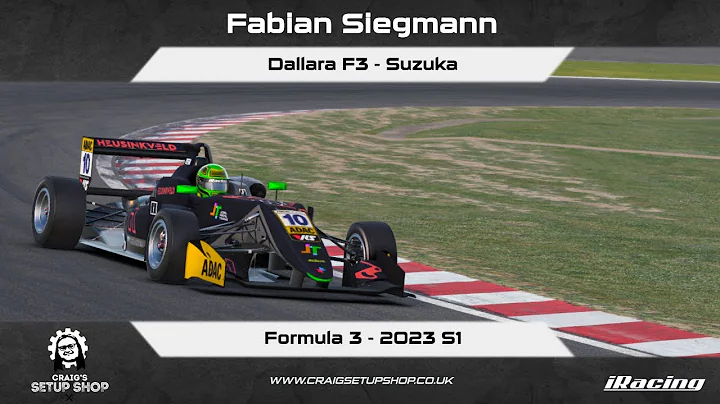 iRacing - 23S1 - Dallara F3 - Formula 3 - Suzuka - FS