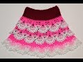 Юбка крючком. Мастер класс+ схема. Skirt crochet