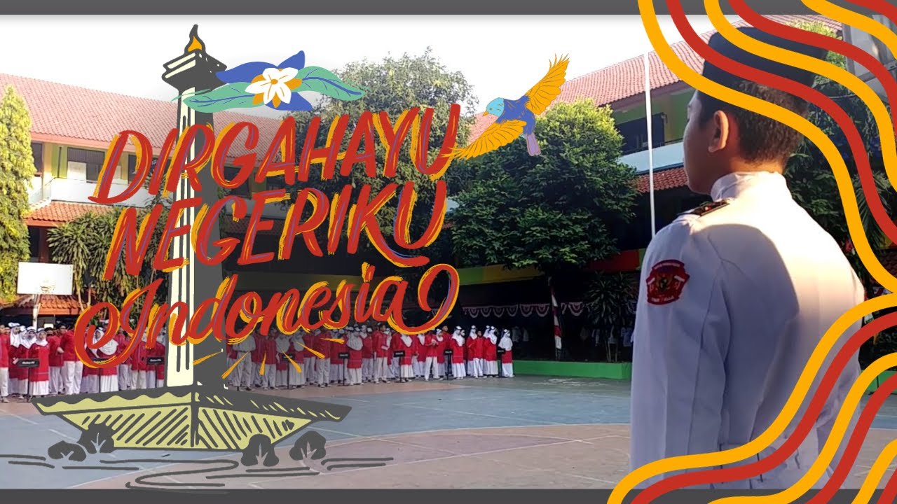 Upacara Hari Kemerdekaan ! SMPN 35 Jakarta