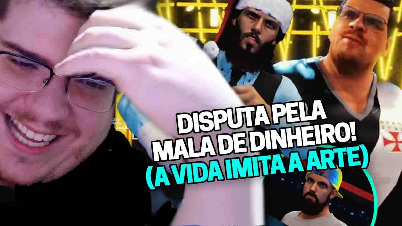 CASIMIRO CAI NA MÃO COM VÁRIOS STREAMERS EM BUSCA DA MALETA DE DINHEIRO | Cortes do Casimito