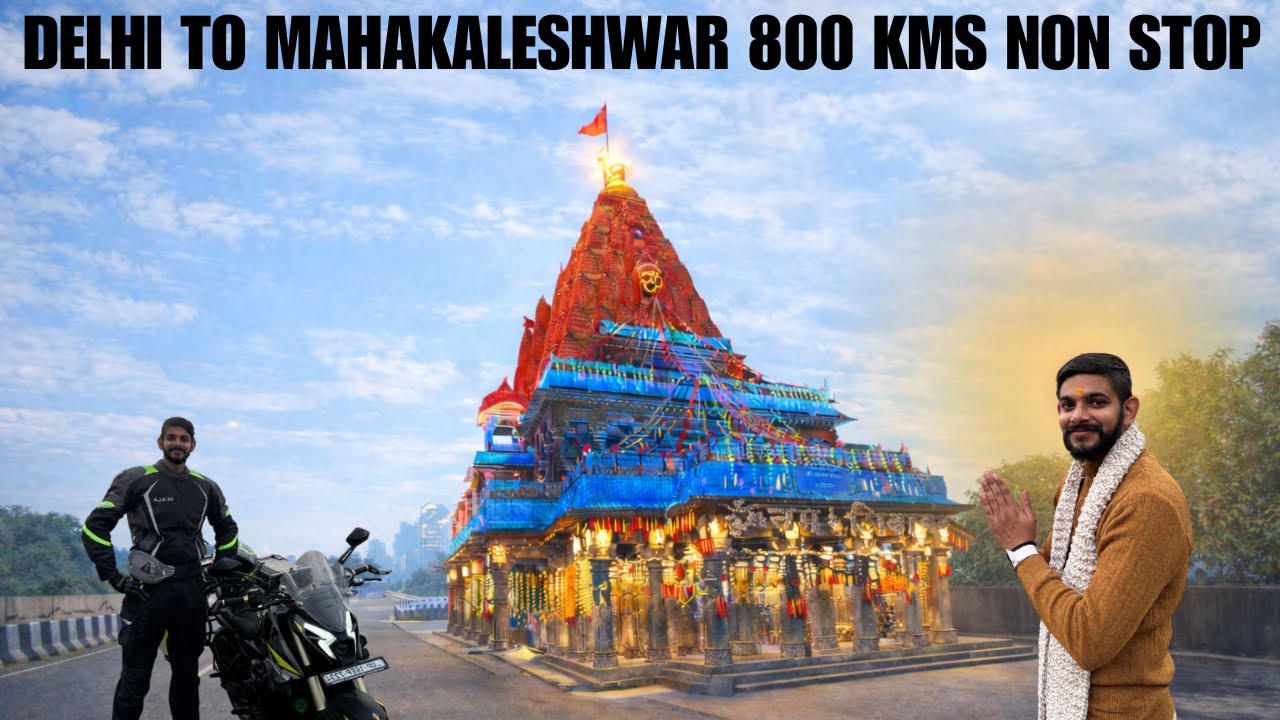 DELHI TO MAHAKALESHWAR IN DEADLY FOG😳 | WORST VISIBILITY EVER | EP-01 DELHI-UJJAIN | PULSAR NS400 Z