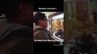 Girl Cries Because Fish Id Drowning .