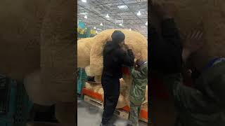 Giant Teddy Bear 🧸 | Toys | Gift Ideas | Shorts | NanthuVlogs | Costco | Christmas Gifts | Shopping