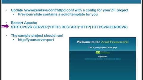 Your First Zend Framework Project on IBM i
