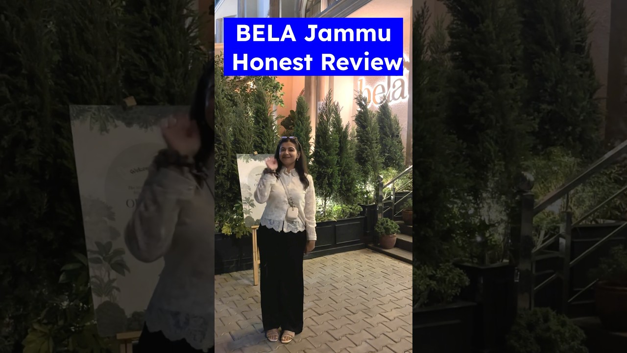 Jammu’s Newly Opened Cafe BELA Honest Review | BELA By Eden Jammu Honest Review 