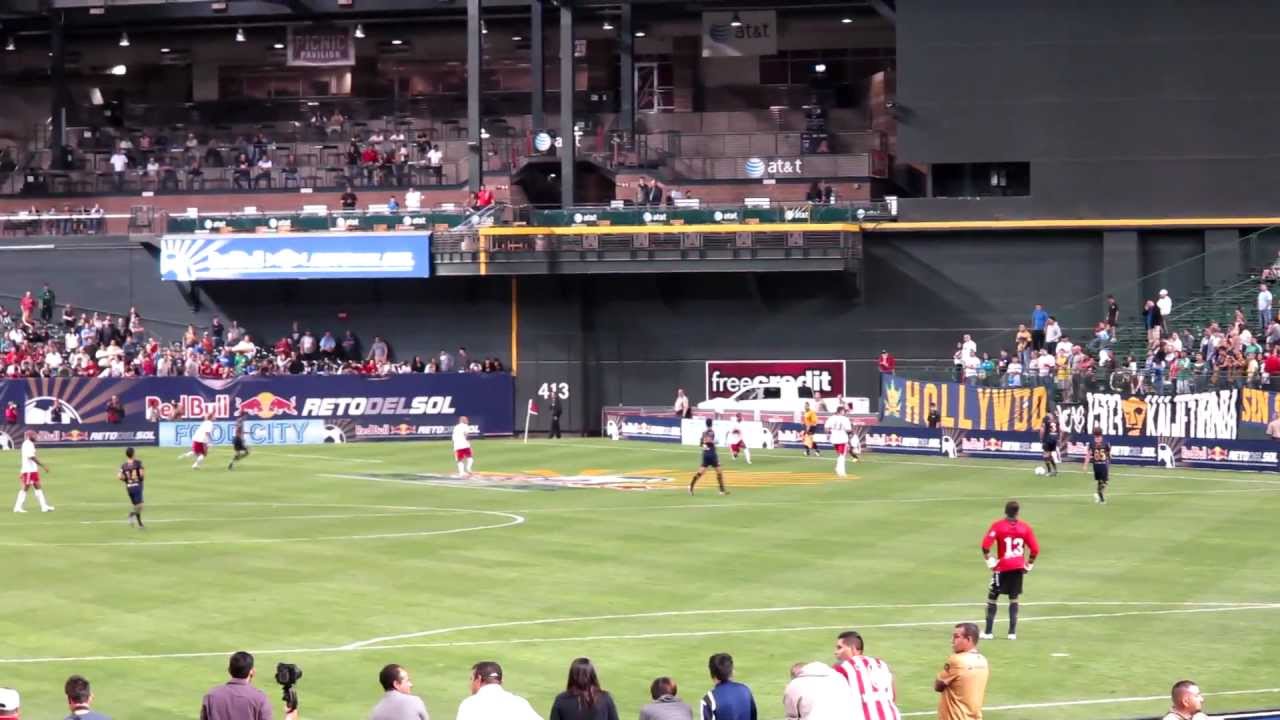 NY Red Bulls vs Pumas soccer - Clip 1 