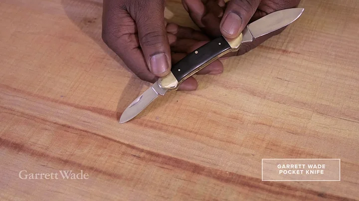 Garrett Wade Pocket Knife
