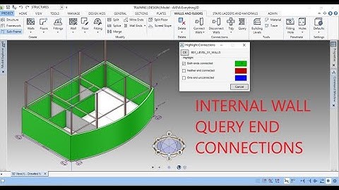 [E3D 2.1]_HOW TO DESIGN INTERNAL WALL & QUERY END CONNECTIONS
