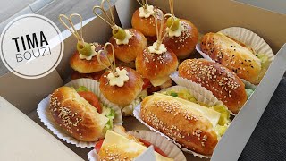 مملحات راقية بعجينة واحدة ❤️ جديد الورشات ميني برغر وميني سندويش mini sandwich  مملحات رمضان 2022