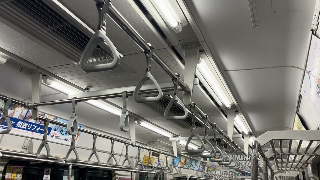 まるで山手線)相鉄10000系10708↔︎SO18海老名駅到着！ - YouTube
