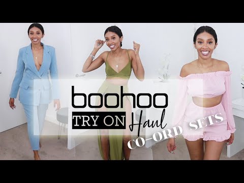 BOOHOO CO-ORD SETS TRY ON HAUL + DISCOUNT CODE |  Shaunnies Life