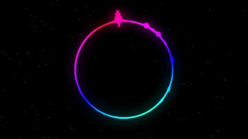 Circle Audio Spectrum Black Screen | Colourful Audio Spectrum  | KineMaster Editing | Avee Official