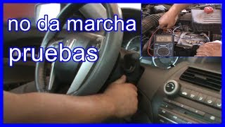 mi carro no da marcha (diagnostico)