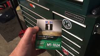Mobil1 filter issue?