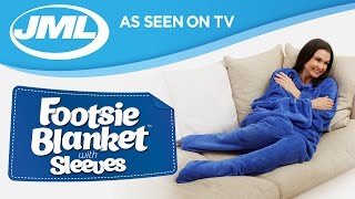 Footsie blanket with sleeves from jml ...