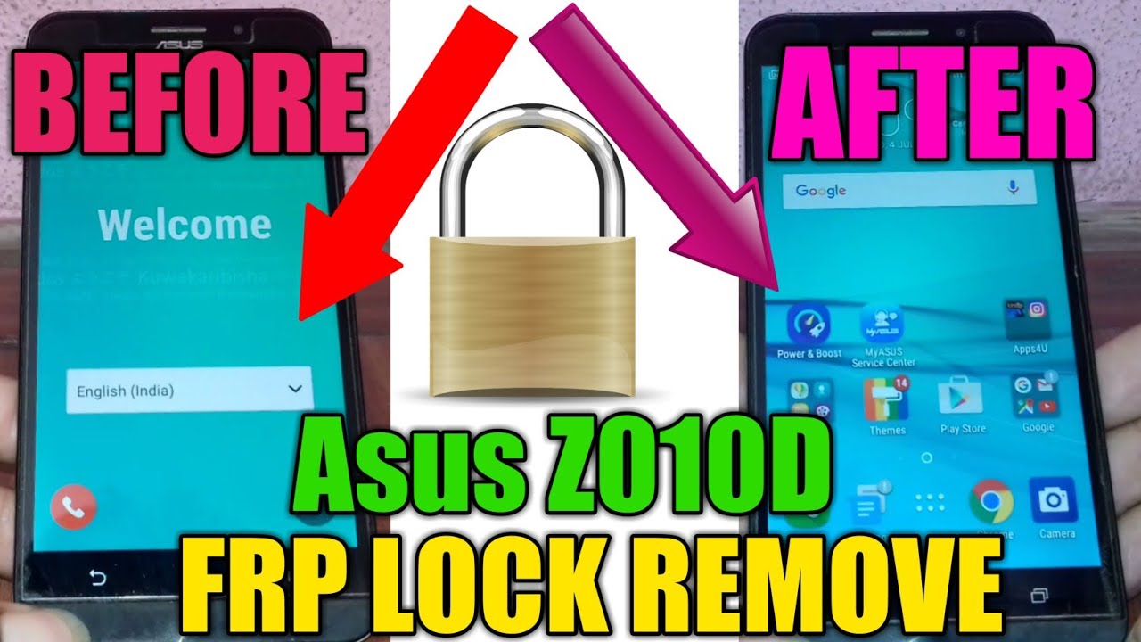 Asus Z010D Frp Lock Remove Google Account Verification Bypass Frp