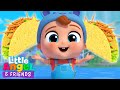 Baby John&#39;s Taco Lunch Song! | Little Angel And Friends Kid Songs
