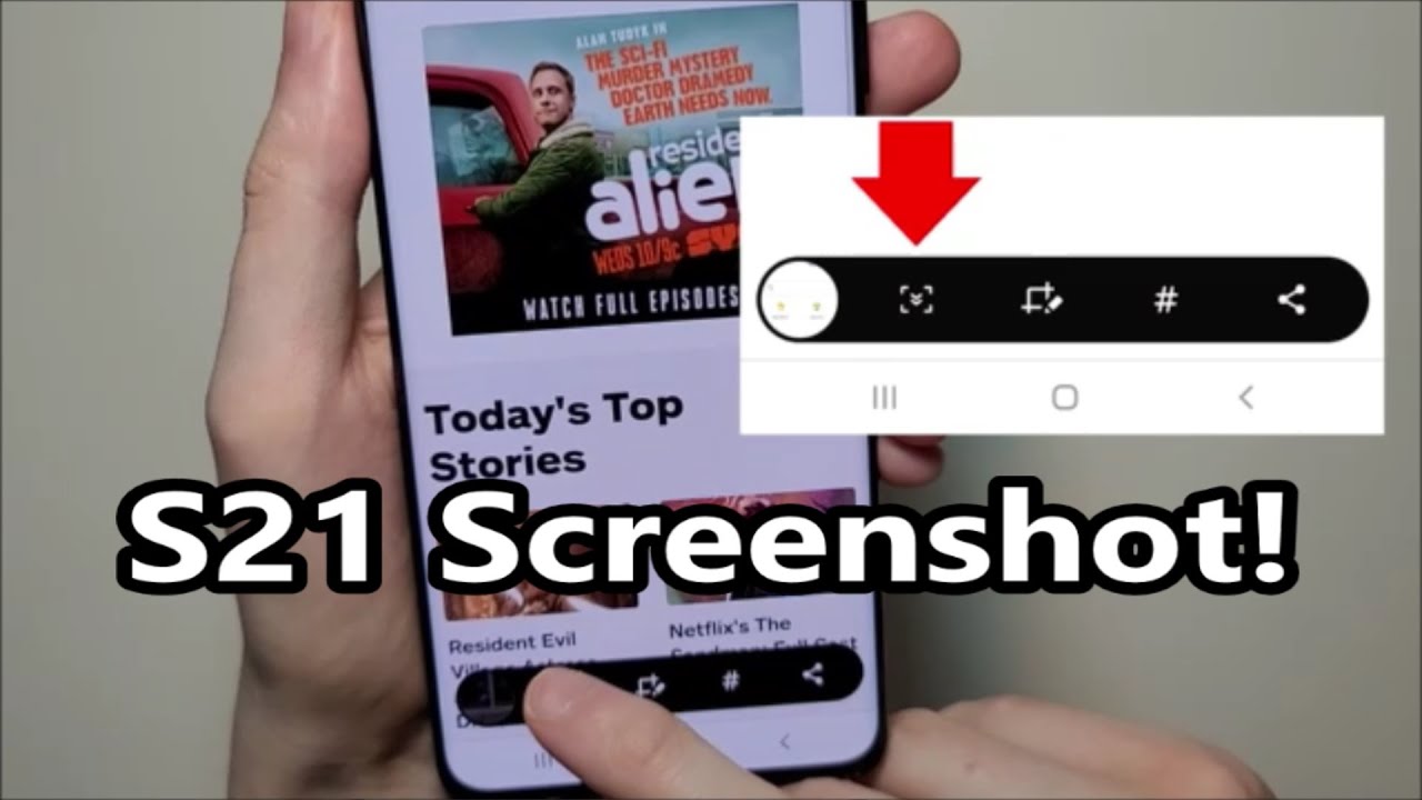 How To Do A Screenshot On S21 Ultra HOWOTS