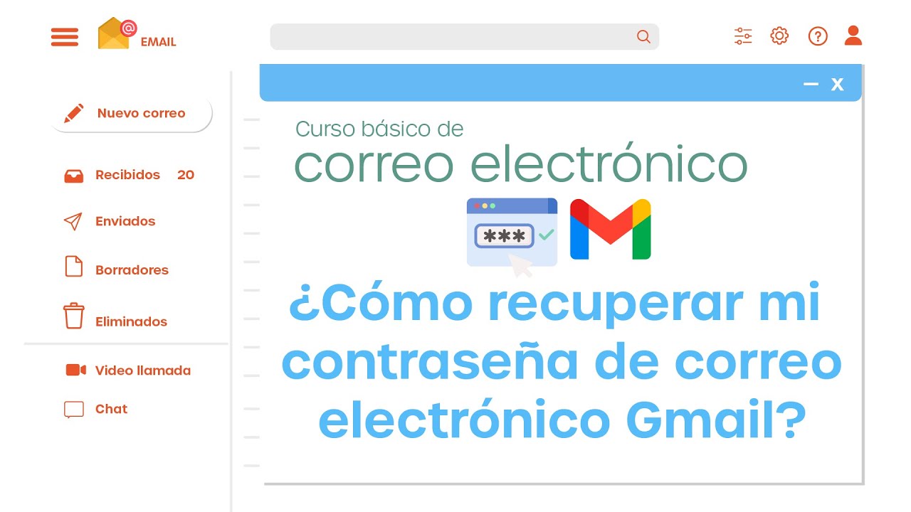 Crear un Correo Electrónico: ¿Cómo recuperar mi contraseña de correo  electrónico Gmail?