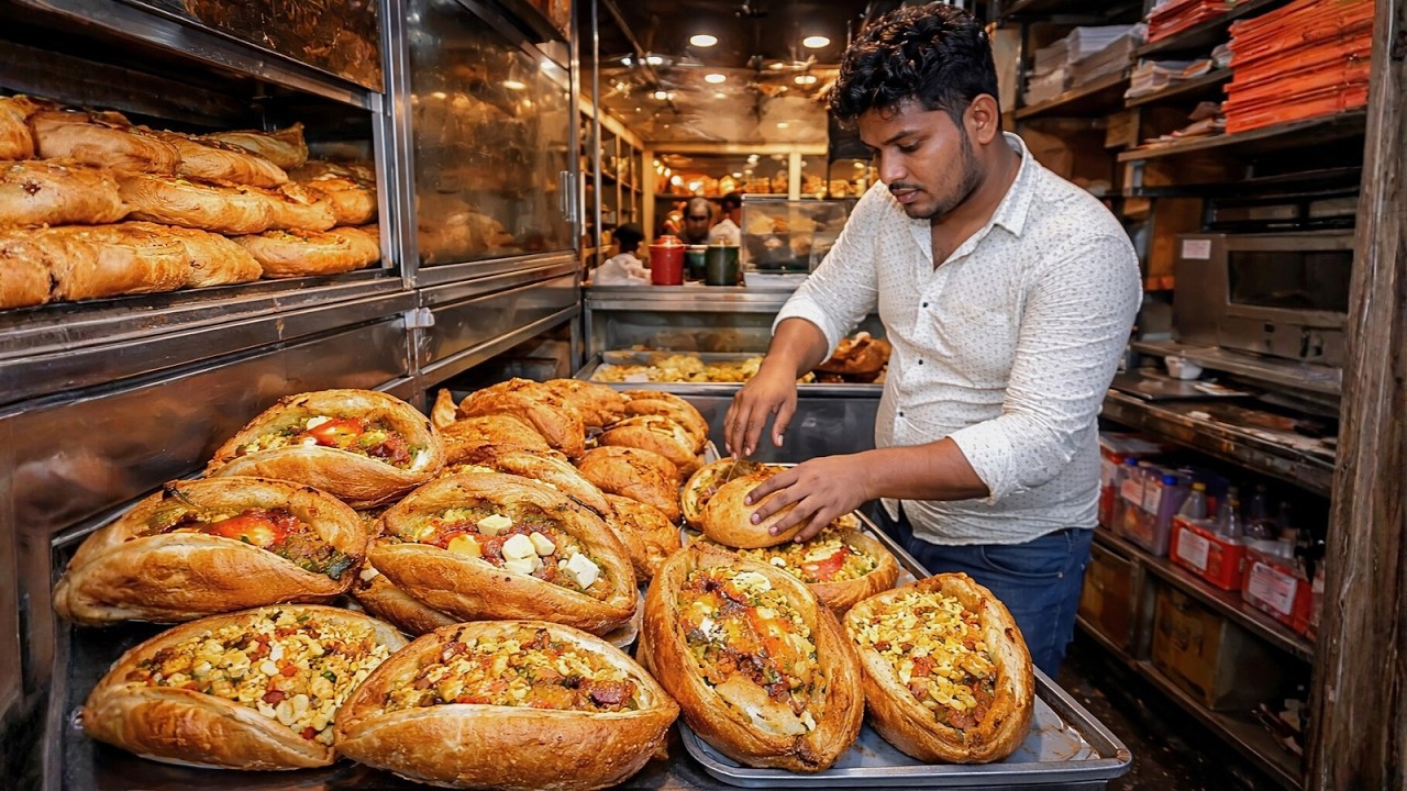 Non-Stop Puff Production – Indian Bakery Working at Full Speed