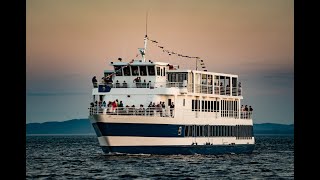 Taking a cruise on Lake Champlain from Burlington Vermont