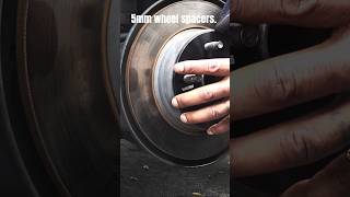 5mm wheel spacers (Chevy Cruze) #chevycruze #chevysonic #youtubeshorts