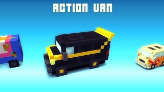 Blocky Highway Traffic Racing 2015 - Car Action Van - Gameplay HD DogByte Games Walkthrough 2024 screenshot 5