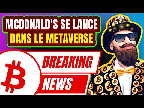 🚨McDonald’s Metaverse / Google Cloud Web3 / IA Apple / La blague FTX / Remaniement ministériel🚨