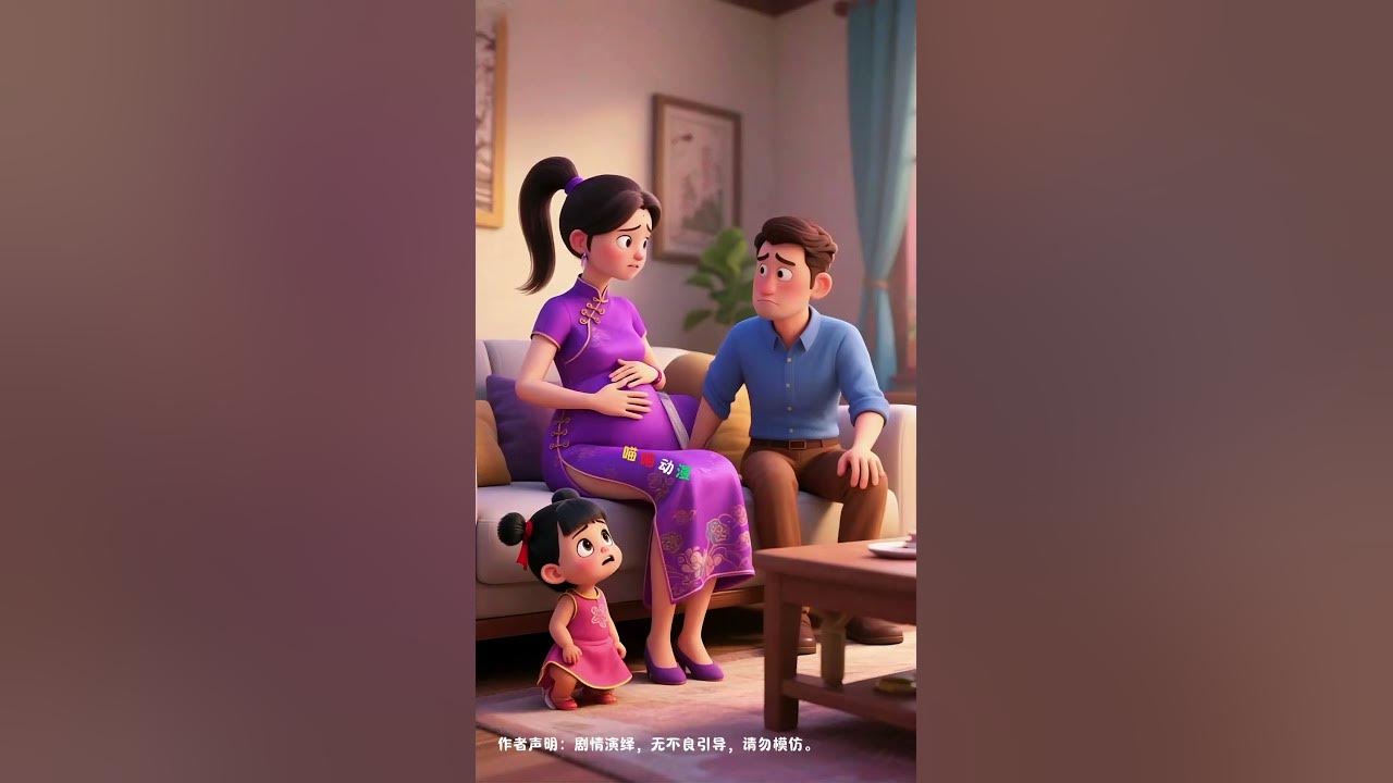 妈妈要生小宝宝了 #cartoon #yuewenanimation #animation #funny #cute #animals