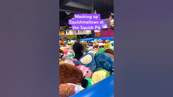 Mashing up #Squishmallows at the #SquishPit! #vidcon #plushies #plushiedesign #procreate #shorts