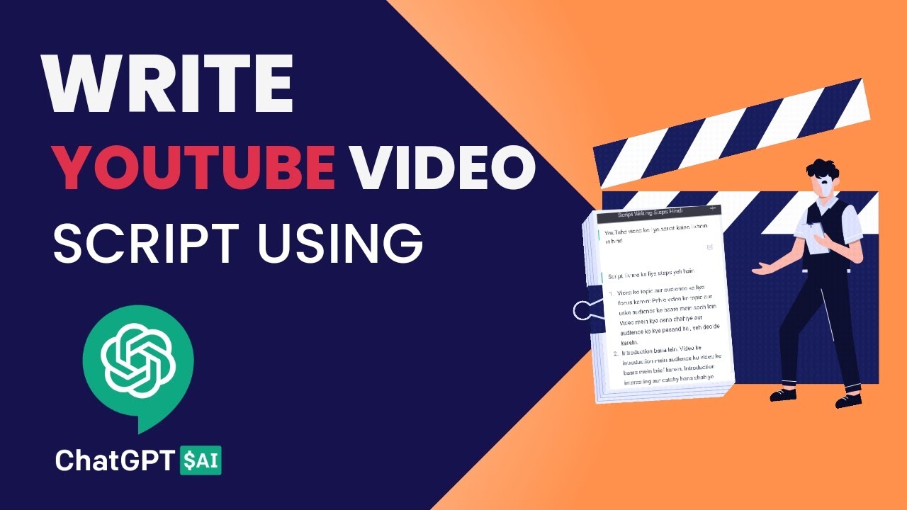 Chat GPT Se YouTube Video Script Kaise Likhe | How to Write Script ...