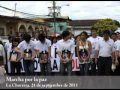 Marcha por la paz en La Chorrera xvid