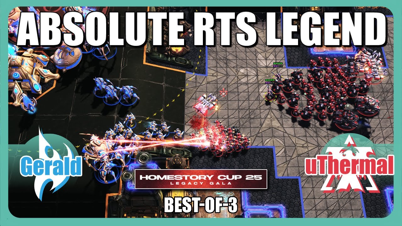 Now, He Will Try..  - uThermal (T) vs. Gerald (P)  - HomeStory Cup 25 | StarCraft 2