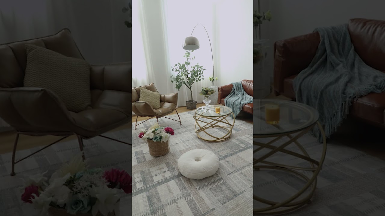 Modern Convenience Meets Stylish Design: Discover Our Machine Washable Modern Lattice Area Rug