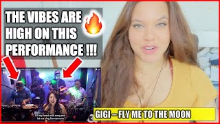 GG Bring the Vibes on this one! GIGI DE LANA REACTION - Fly Me To The Moon | MUSIC REACTION VIDEOS