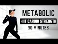 Metabolic Workout with Dumbbells for Arms, Legs, and Abs in 35 Minutes