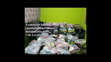 5.4.2022 fi sabilillah Education and charitable trust tadasa donabakatta