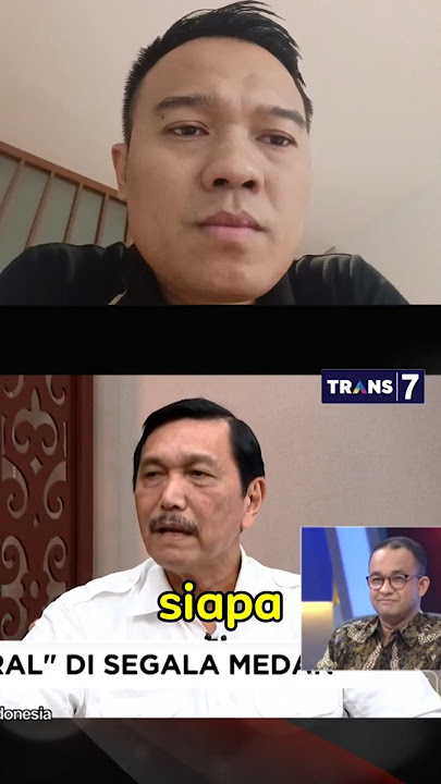 Jawaban Anies Baswedan kepada Luhut tentang reklamasi #aniesbaswedan #luhutbinsarpandjaitan #shorts