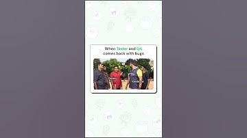 🤣🤣🤣When Tester and QA comes back with bugs | GUVI | #shortsvideo #shortsyoutube