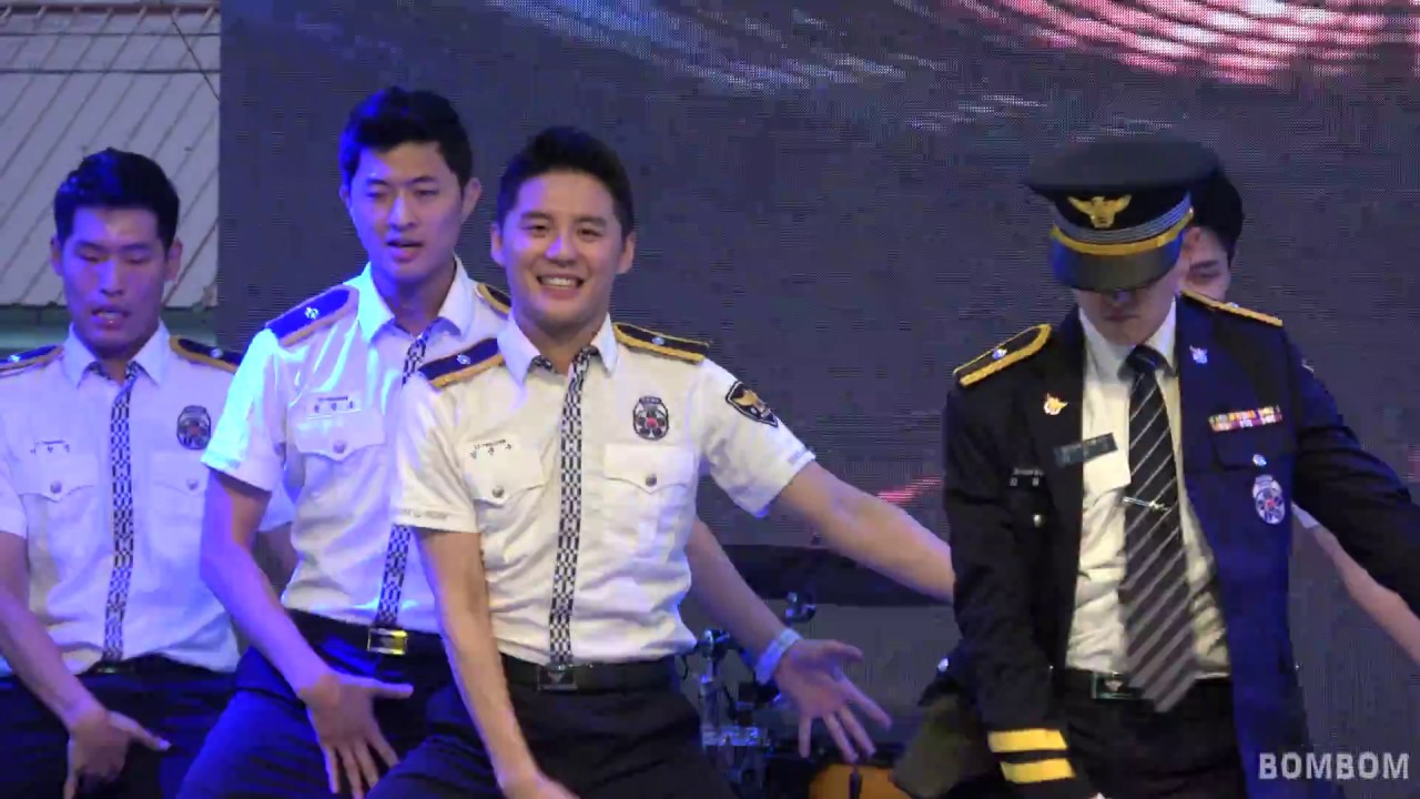 170728 양평물축제 경기경찰홍보단 몰카착카 콘서트 김준수 Dangerous (feat. 빵터진 김대원님)