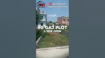 🏡 90 Gaj 2 Side Open Plot for Sale in Najafgarh–Vinoba Enclave ☎️9910940416 #plot #plotdeals#viral