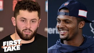 Deshaun Watson was more electric than Baker Mayfield as a rookie - Ryan Clark | First Take