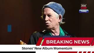 Rolling Stones Legend Keith Richards Credits Jagger's Relentless Drive for New Album